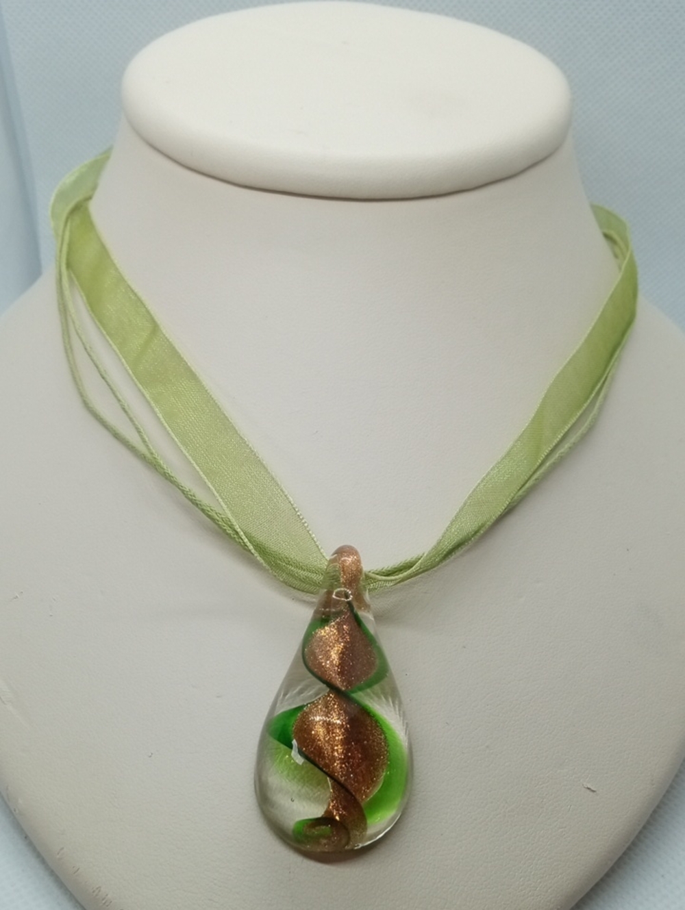 ARTISAN GOLD DUST LIFE GLASS SWIRL - Picture 1 of 7